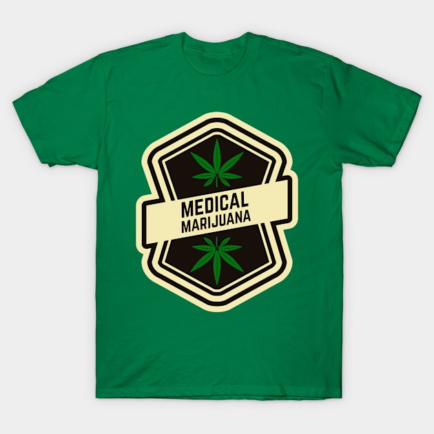 Medical Marijuana T-Shirt by CryptoTextile